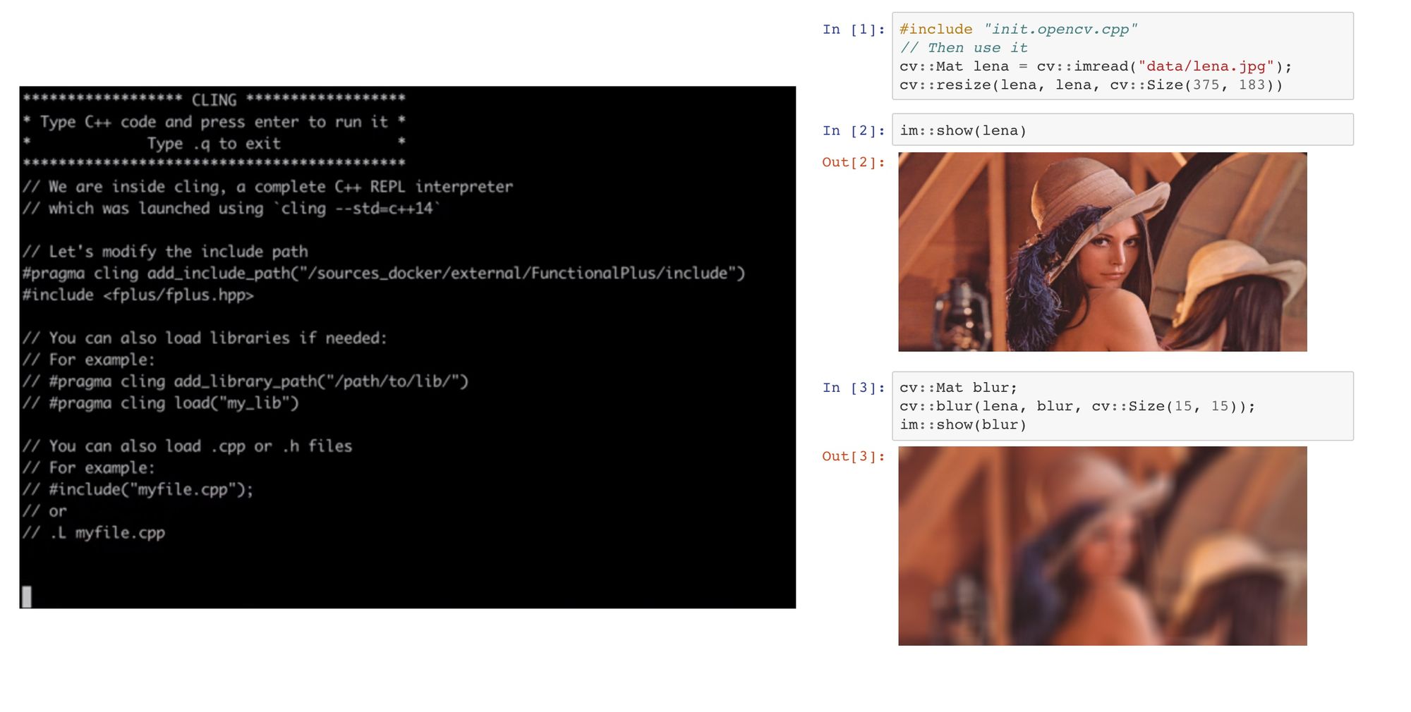 REPL (Read-Eval-Print-Loop) in C++: hands-on session
